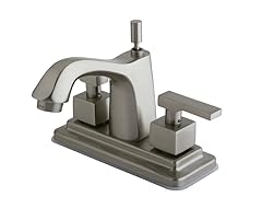 Milano Lavatory Faucet, Satin Nickel