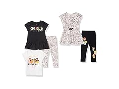 Amazon Essentials Girls (XS) Disney Star Wars Sets