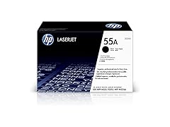 HP 55A Black Toner Cartridge, CE255A