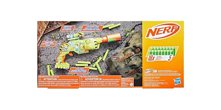 Nerf Zombie Driller Blaster à Fléchettes