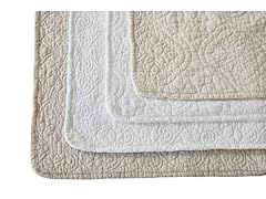 Zafira Cotton 3 Piece Quilt and Sham Set