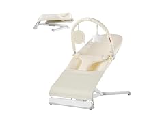 Baby Bouncer, Folding Bouncer Seat for Rotatable