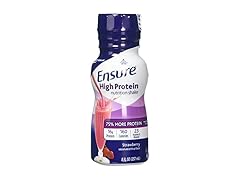 (6 Ct) Ensure High Protein Nutrition Shake, Strawberry
