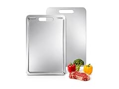 Titanium Cutting Board 100% Pure Metal