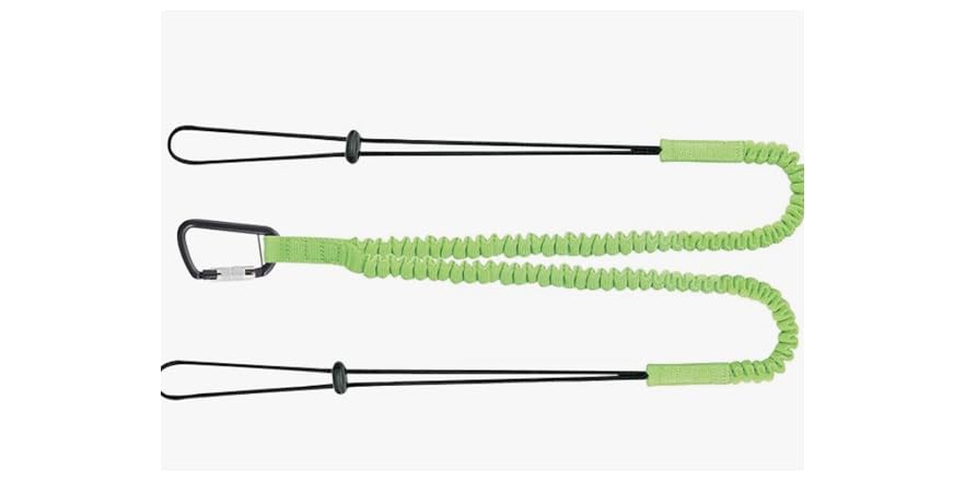 Maximum Safety Hi-Vis Double Leg Tool Lanyard