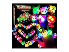 24 Pack LED Light Up Rings