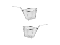 Kichvoe Round Fryer Basket with Handle