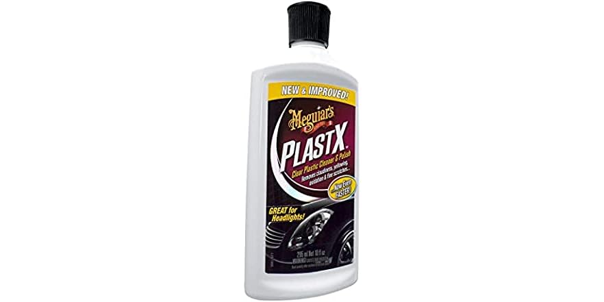 Meguiar's Plastx Clear Plastic Car Cleaner and Polish 295 ml, G12310, H7.625 X W3.26 X D1.55 inches : Buy Online at Best Price in KSA - Souq is now