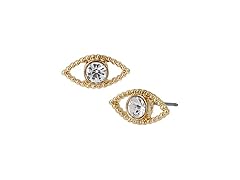 Jessica Simpson Evil Eye Stud Earrings