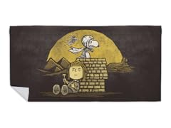 Moonlit Knight Beach Towel