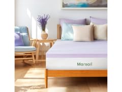 Marsail 2-inch King Memory Foam Mattress Topper