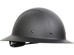 PIP Wolfjaw Full Brim Hard Hat with Matte Carbon Fiber