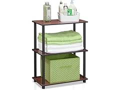 Furinno 3-Tier Turn-N-Tube Shelf Display