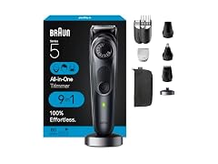 Braun All-in-One Men's Shaving Kit Series 5 5490, 9-in-1