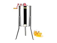 Manual Honey Extractor, 3 Frames Honey Spinner