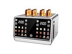 Foyoconven 4 Slice Touch Screen Toaster