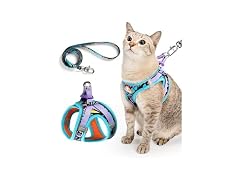 PetThem Upgraded Cat Harness and Leash Set