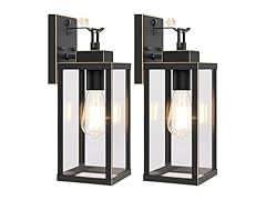 BesLowe 14” Upgraded Motion Sensor Outdoor Wall Lights