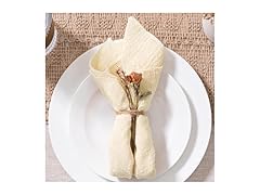 Set of 10 Soft Cotton Dinner Napkins