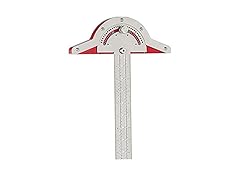 YLYLY AAP-Tool-311 10-Inch Protractor Ruler