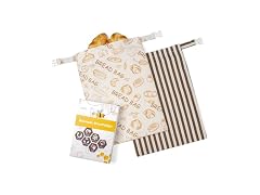 GDDAY Beeswax Bread Bags, 2 Pack XL