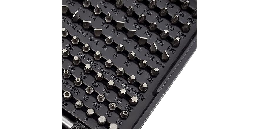 218 Piece Ultimate Screwdriver Bit Set
