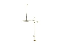 Kingston CC61T7 Tub Wall Mount Tub Faucet, Brass