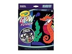 Crayola Glow Fusion Sea Creature Coloring Pages