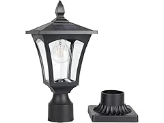 Suponar Solar Lamp Post Light | Cool White