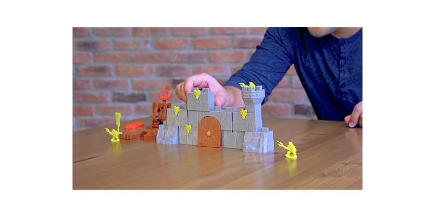 Goliath Crossbows & Catapults – Strategiespiel Für 2 Spieler Ab 7 Jahren, Katapult Gegen Burg, Spieldauer 20–30 Minuten