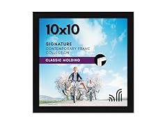 Americanflat 10x10 Picture Frame- Black