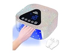 Okasiuv UV LED Nail Lamp with UV Gloves