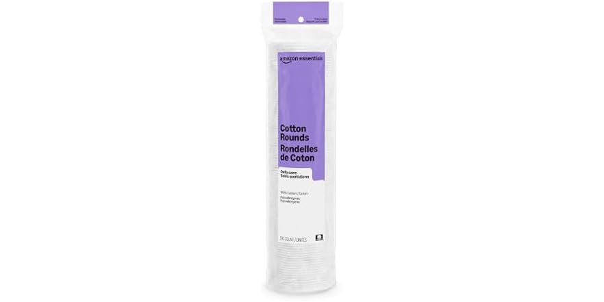$1.99 | Amazon Essentials 100 Cotton Rounds at Woot!