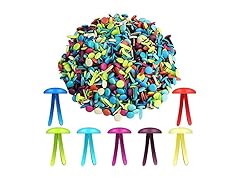 1000 Pcs Paper Brass Fasteners