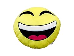 Smile Emoji Plush Pillow
