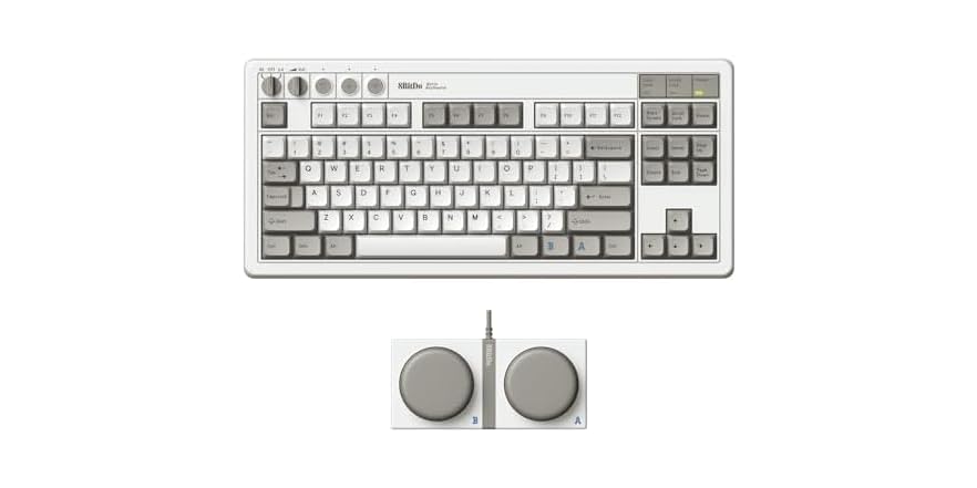 (NEW) 8Bitdo M Edition Retro Mechanical Keyboard (Open Box)