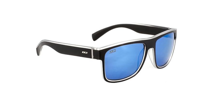 XX2I Bermuda1 Polarized Sunglasses (Crystal/Black, Polar Grey)