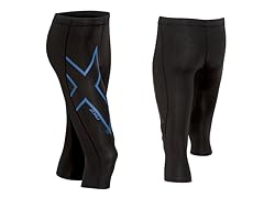 2XU Men's 3/4 Compression Shorts
