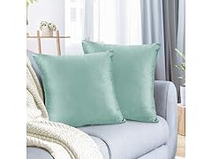 Nestl Euro Pillow Covers Cozy Velvet 26"