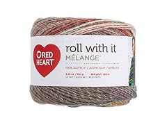 Red Heart Roll with it Melange Theater