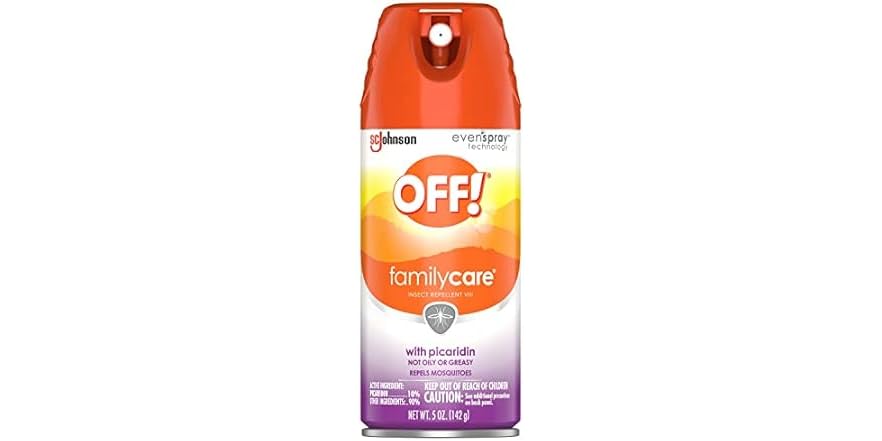 3 Pack OFF! FamilyCare Insect & Mosquito Repellent