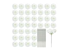 60 PC Silk Hydrangea Heads & 100 Stems