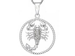 Scorpio Zodiac Pendant