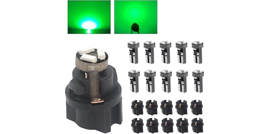 Siweex T5 LED Bulbs Green 74 10 Sets