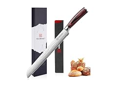 KEEMAKE 10 Inch Bread Knife