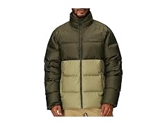 MARMOT Mens (L) Guides Down Jacket Rosin Green