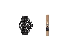 Tissot Men's Supersport CHRONO 45.5MM Black Watch