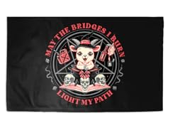 "Burn Bridges" 3' x 2' Rug