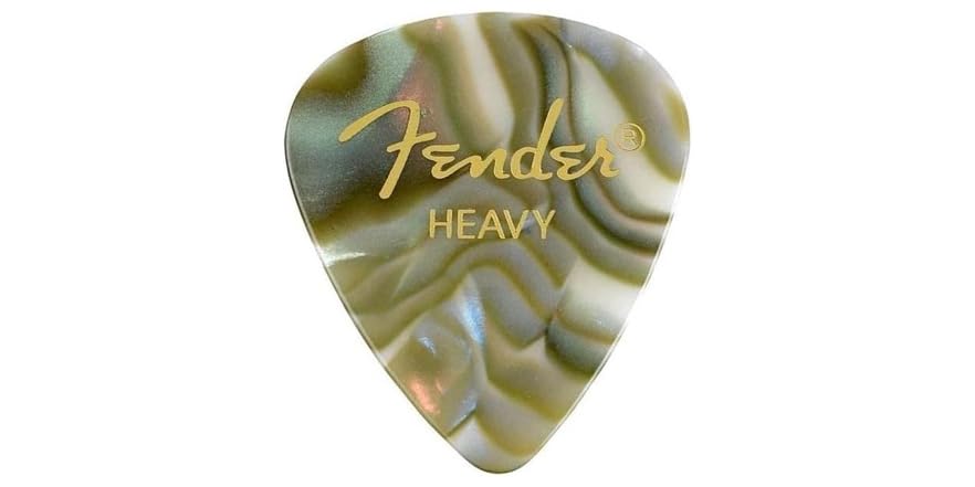 (12 PACK) Fender Premium Celluloid Guitar Picks