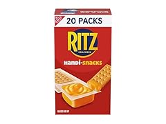 20PK Handi-Snacks RITZ Crackers 'N Cheesy Dip Snacks